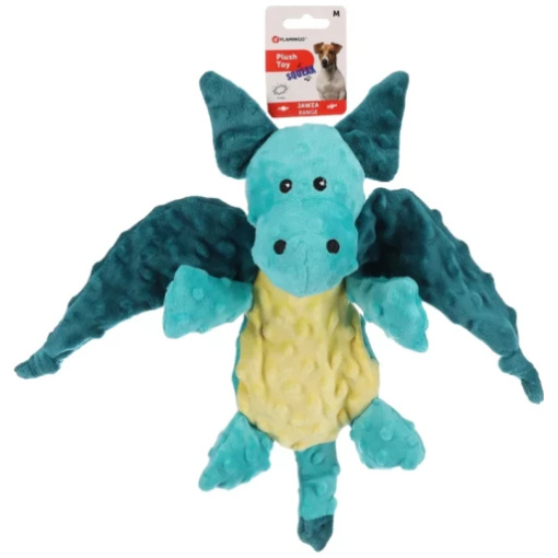 Plyschdrake pip och mycket prassel