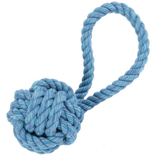 Flossrepboll med handtag