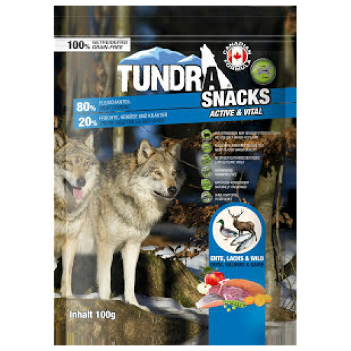Tundra snacks anka/lax/vilt