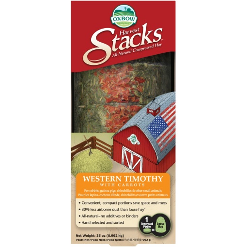 Harvest stacks timotej och morot