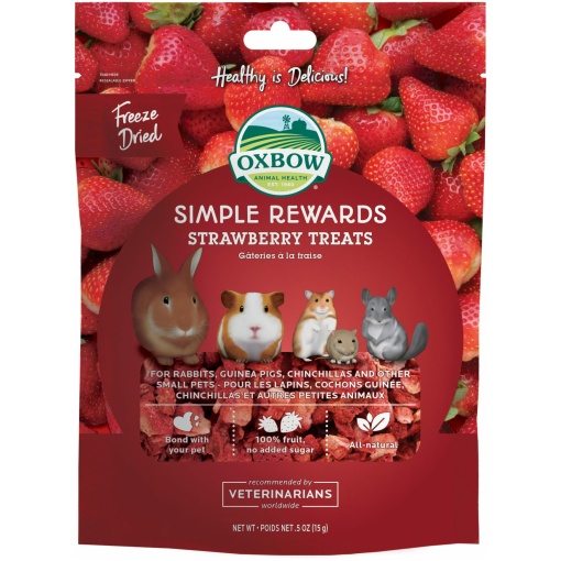 Simple rewards strawberry treats