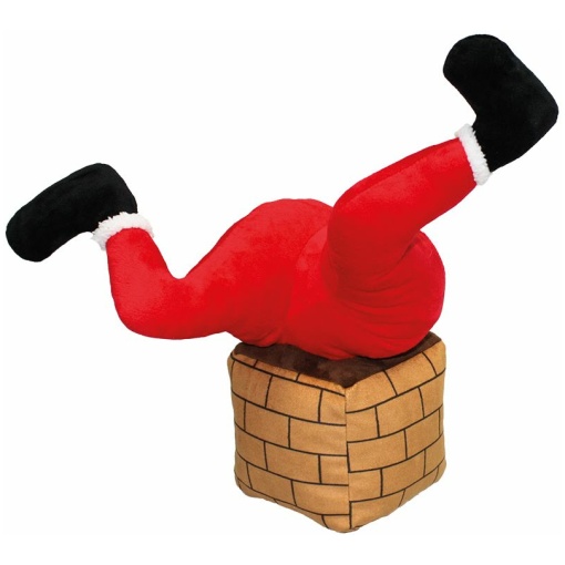 Santa Stuck in Chimney