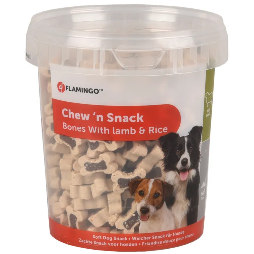 Chew'n Snack - Lamm och Ris - 500g